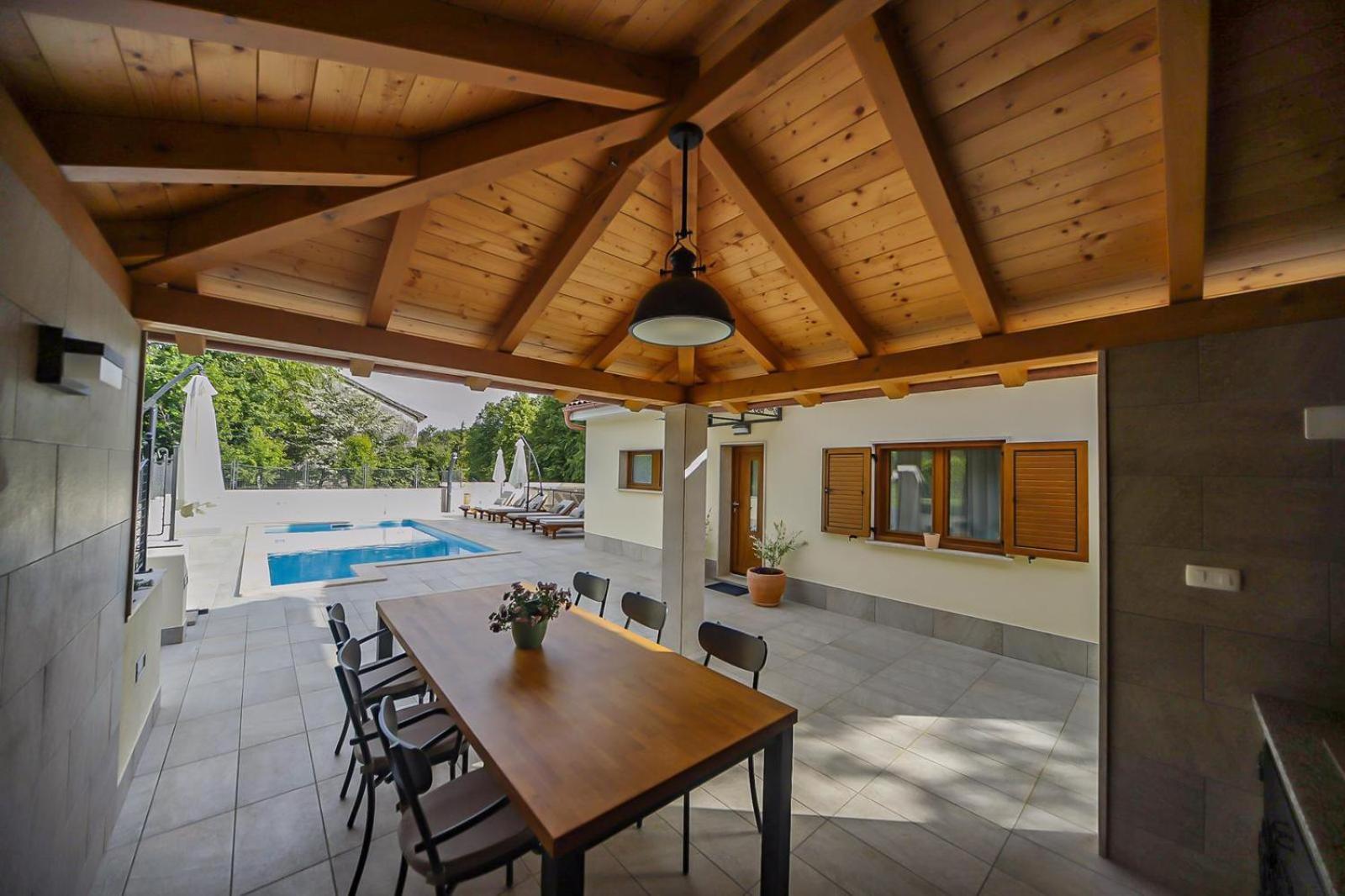 Casa Tilia Villa Sapjane Exterior photo